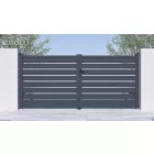 Kapu G21 Reno 350x158 cm kétszárnyú, antracit színű