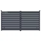 Kapu G21 Reno 350x176 cm kétszárnyú, antracit színű