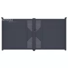 G21 Marion 350x173 cm kétszárnyú kapu, antracit