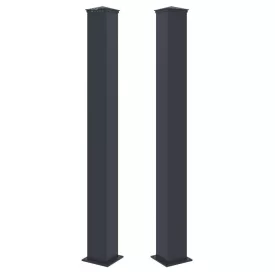 G21 oszlop kapuhoz 15x171 cm, lábazattal, antracit, 2 db