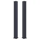 G21 oszlop kapuhoz 15x190 cm, talppal, antracit, 2 db