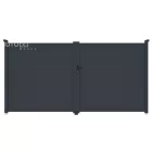 G21 Orlando 350x173 cm-es kétszárnyú kapu, antracit színben