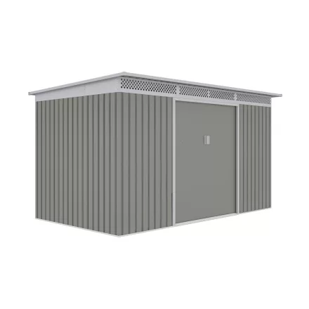 Kerti ház G21 GRAH 700 - 340 x 206 cm, metál szürke 