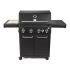 G21 Alabama Black BBQ Premium Line gázgrill, 5 égő + nyomáscsökkentő szelep ingyen