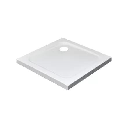 Modena Slim szögletes alacsony akril zuhanytálca 80x80 cm