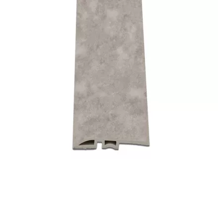 Vinyl SPC padló szintkiegyenlítő Reno kőhatású szürke 2400x45x8 mm