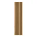 Akusztikus falpanel bambusz hatású 260x60x1,8 cm