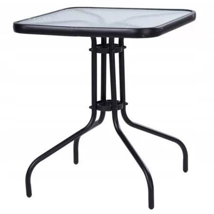 60 cm-es szögletes kerti asztal