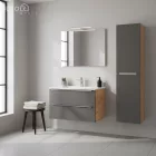 Vario Trim 35 függesztett oldal szekrény tölgy-antracit
