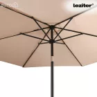Gina kerti napernyő bézs 300 cm