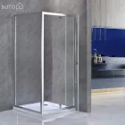 Flexi 80x90 cm sarokba szerelhető aszimmetrikus zuhanykabin zuhanytálca nélkül