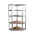 Nagy teherbírású sarokpolc 180x70x40-40 cm 175 kg króm