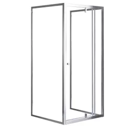   Flexi 80x90 cm falsíkra szerelhető aszimmetrikus zuhanykabin zuhanytálca nélkül