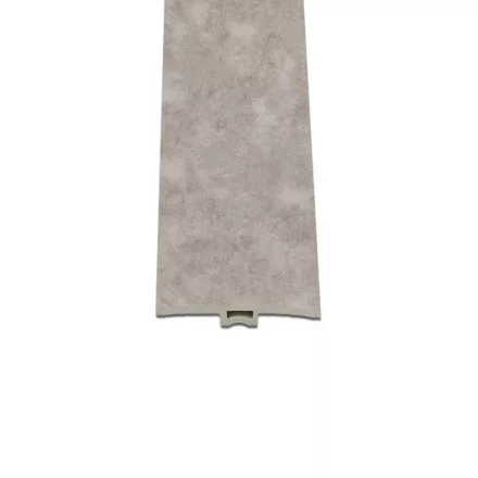 Vinyl SPC padló burkolatváltó Reno kőhatású szürke 2400x45x6 mm