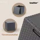 Claire V 4 személyes kerti bútor garnitúra vigo tárolós asztallal