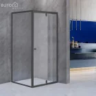 Flexi 80x80 cm sarokba szerelhető szögletes zuhanykabin zuhanytálca nélkül