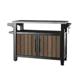 Decocoat unity műanyag xl kerti grill asztal 207l