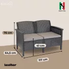 Venus Large V 7 személyes kerti bútor garnitúra