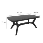 Balorca 4+1 kerti bútor garnitúra szett