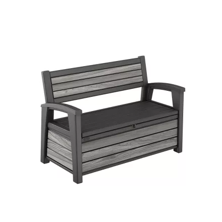Decocoat műanyag kerti pad/tároló 227 L