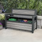 Decocoat műanyag kerti pad/tároló 227 L