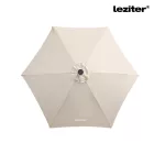 Solari kerti napernyő led lámpával bézs 300 cm