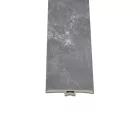 Vinyl SPC padló burkolatváltó Fjord márvány mintás sötét szürke 2400x45x6 mm