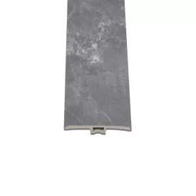   Vinyl SPC padló burkolatváltó Fjord márvány mintás sötét szürke 2400x45x6 mm