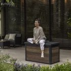 Decocoat műanyag kerti lád 380 l