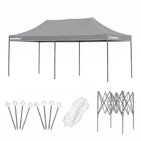 Összecsukható kerti pavilon 3x6 m