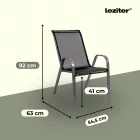 Arlon 6+1 kerti bútor garnitúra szett