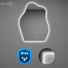 Wave 60 tükör led világítással