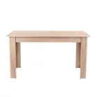 Yorki Standard étkezőasztal 140x80 cm sonoma tölgy
