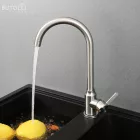 Auri mosogató csaptelep szálcsiszolt
