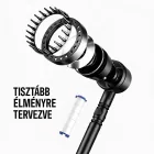 Kori 3 funkciós kézizuhany tömlővel tartóval szürke