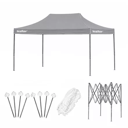 Összecsukható kerti pavilon 3x4,5 m