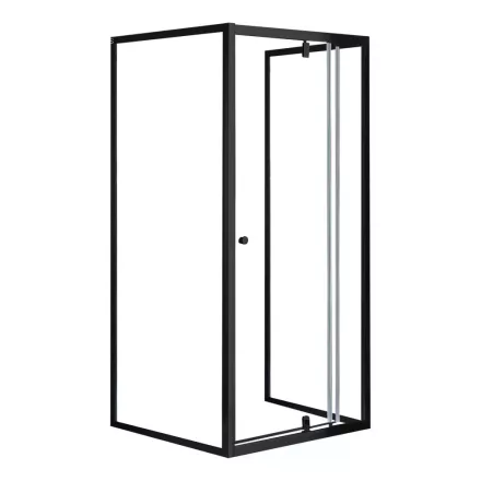 Flexi 90x90 cm falsíkra szerelhető szögletes zuhanykabin zuhanytálca nélkül