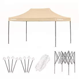 Összecsukható kerti pavilon 3x4,5 m