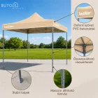 Összecsukható kerti pavilon 3x4,5 m