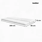 DreamX szivacs matrac 90x200x12