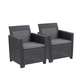 Claire duo műrattan kerti fotel