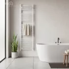 Íves törölközőszárító radiátor 1600x500 mm fehér