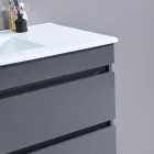 Cube 100 alsó szekrény mosdóval