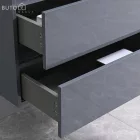 Cube 100 alsó szekrény mosdóval