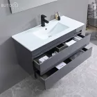 Cube 100 alsó szekrény mosdóval