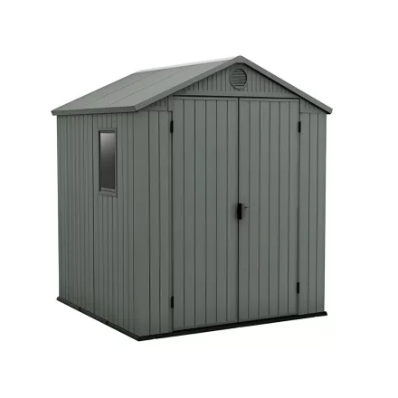 Darwin 6x6 műanyag kerti ház zöld