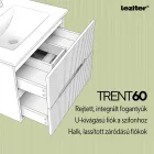 Trent 60 alsó szekrény mosdóval
