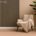 Akusztikus falpanel olajos tölgy hatású 260x60x1,8 cm