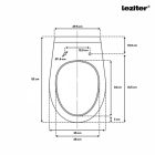 Roya fali WC ülőkével