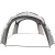 Szürke kerti pavilon 3,5x3,5 m